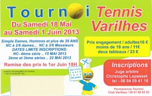 Tournoi de tennis 2013