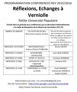 REV - Programme 2016