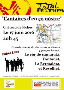 Concert de chansons occitanes