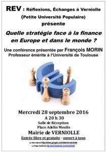 Conférence REV en septembre