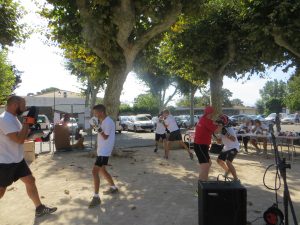 Démonstration de Boxe