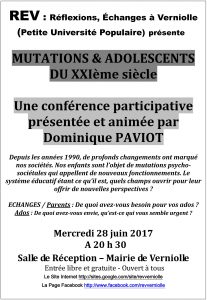 Rev- Conférence du mois de juin 2017