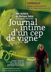 Journal intime d'un cep de vigne