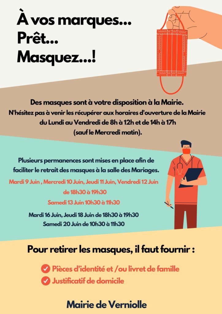 Distribution de Masques !